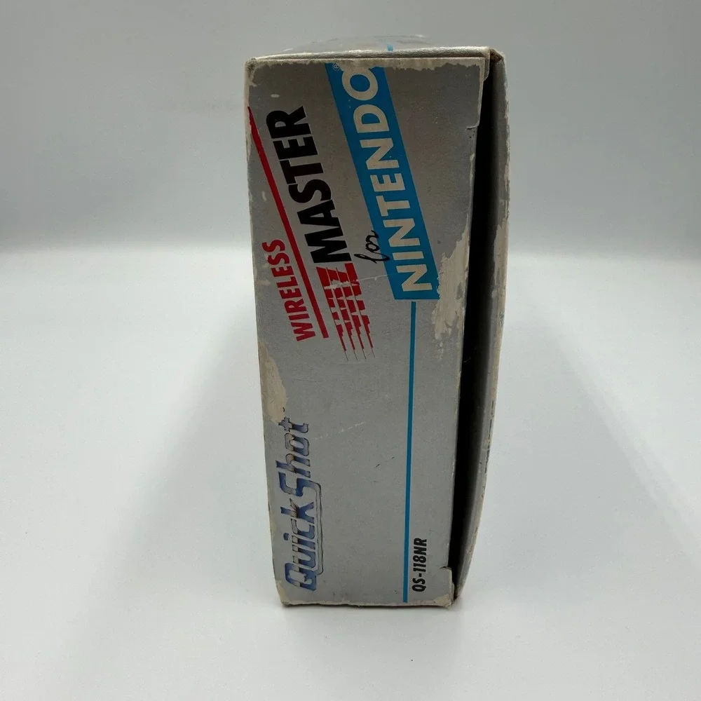 QuickShot NES Controller Wizmaster Wireless Nintendo Infrared Receiver CIB